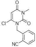  2-[(6-Chloro-3,4-dihydro-3-Methyl-2,4-dioxo-1(2h)- pyriMidinyl)Methyl]benzonitrile 